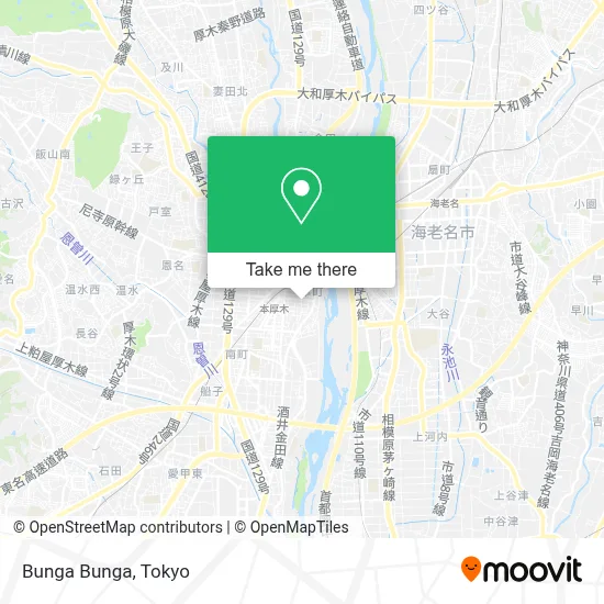 Bunga Bunga map