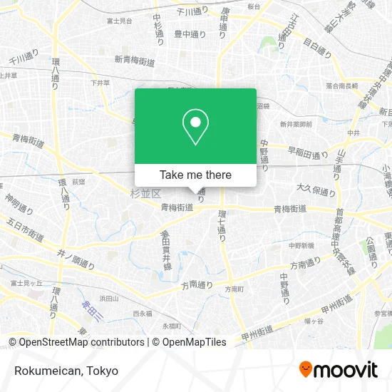 Rokumeican map