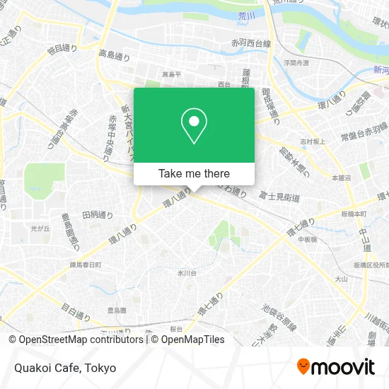 Quakoi Cafe map