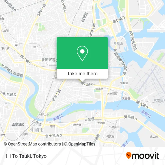 Hi To Tsuki map