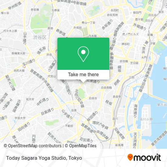 Today Sagara Yoga Studio map