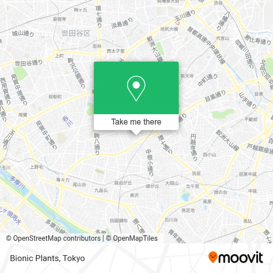 Bionic Plants map