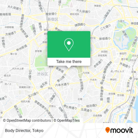 Body Director map
