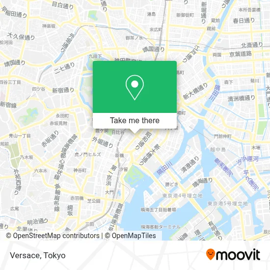 Versace map
