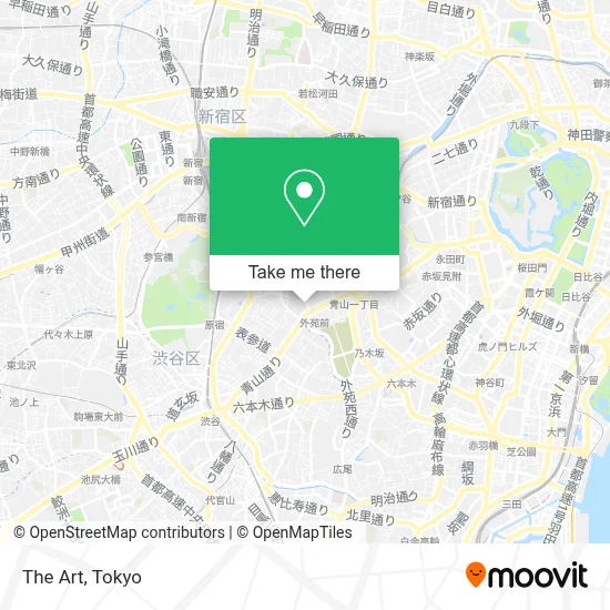 The Art map