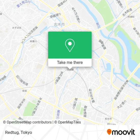 Redtug map