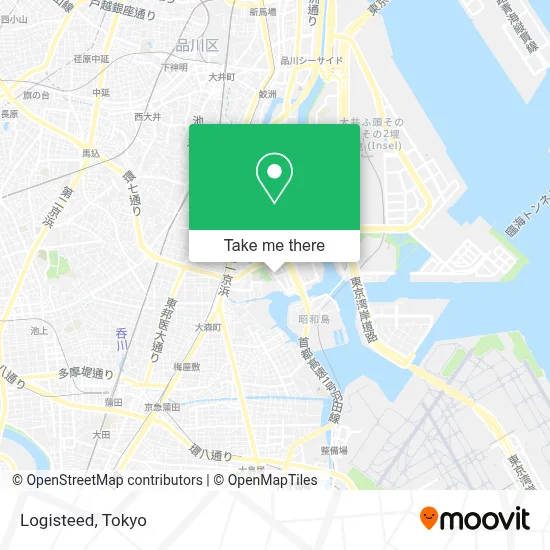 Logisteed map