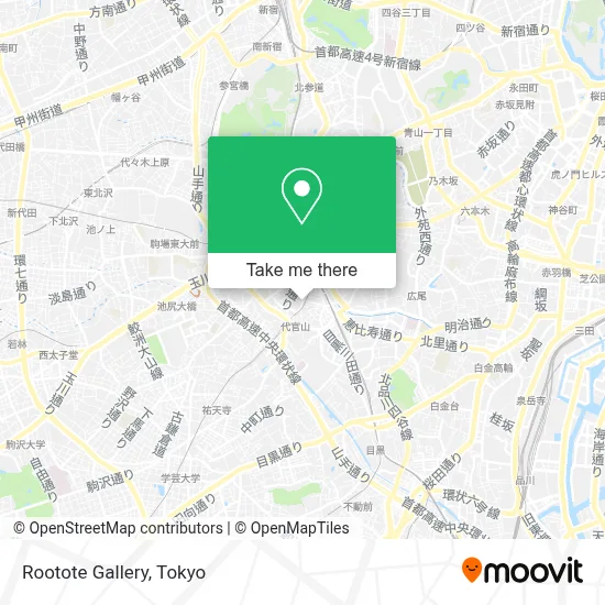 Rootote Gallery map