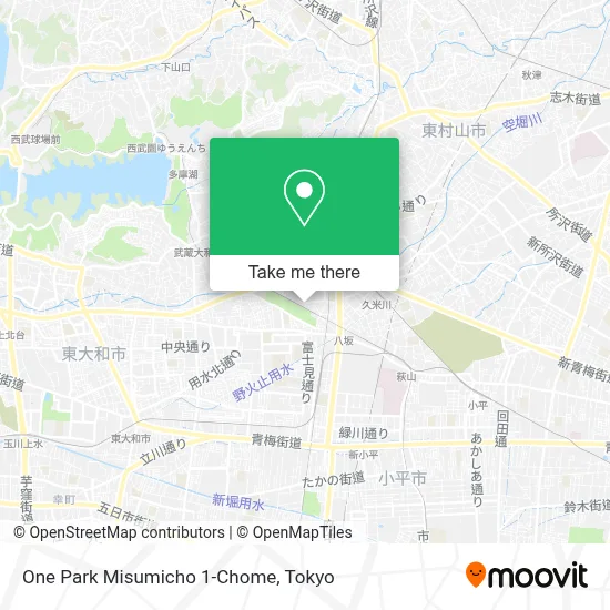 One Park Misumicho 1-Chome map
