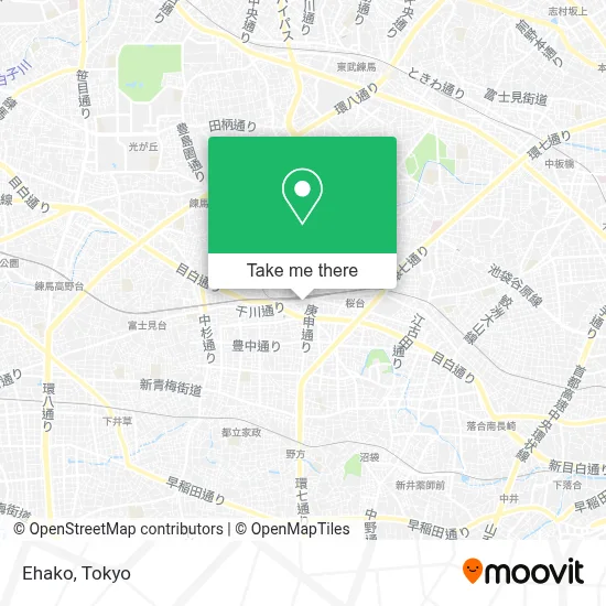 Ehako map