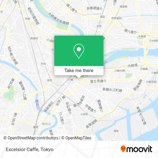 Excelsior Caffe map