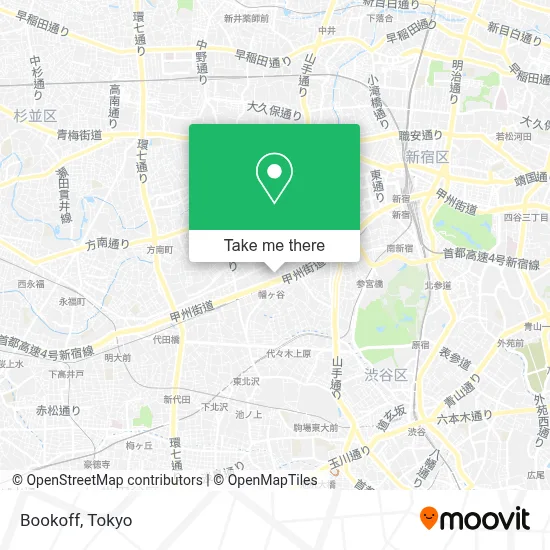 Bookoff map