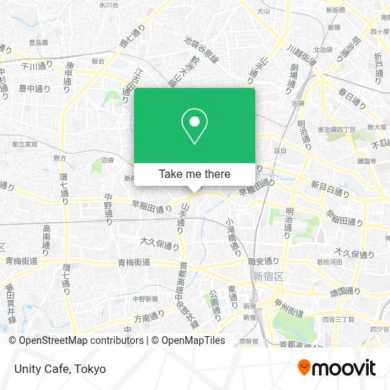 Unity Cafe map