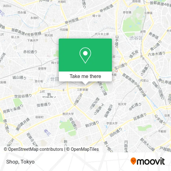 Shop map