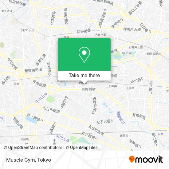 Muscle Gym map