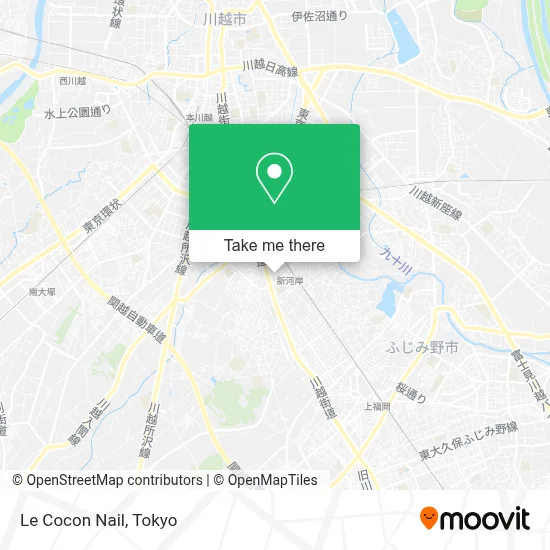 Le Cocon Nail map