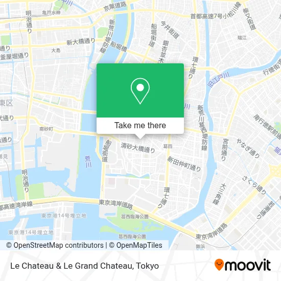 Le Chateau & Le Grand Chateau map