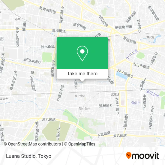 Luana Studio map