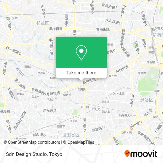 Sdn Design Studio map