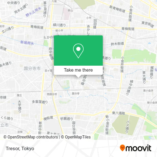 Tresor map