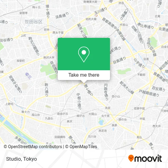 Studio map