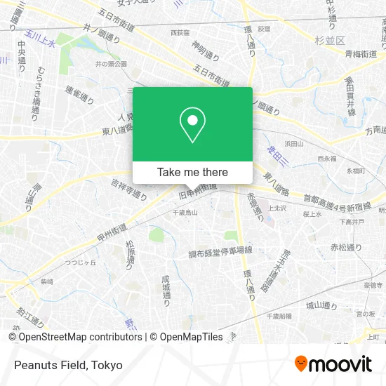 Peanuts Field map