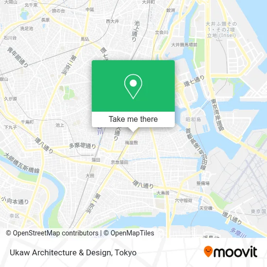 Ukaw Architecture & Design map