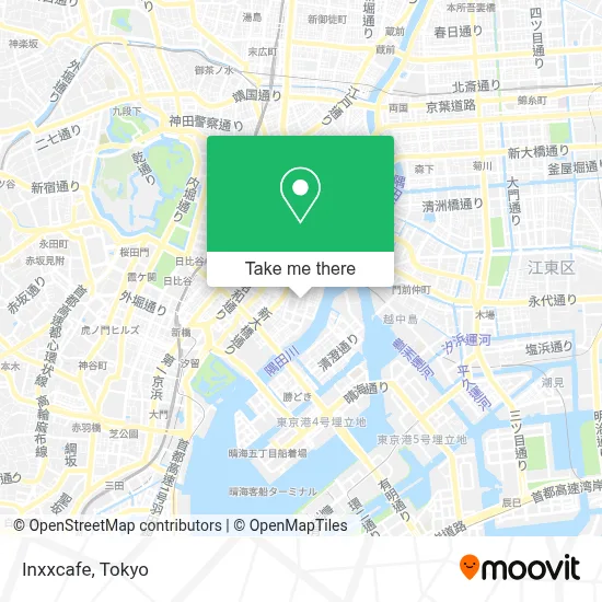 Inxxcafe map