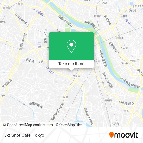 Az Shot Cafe map