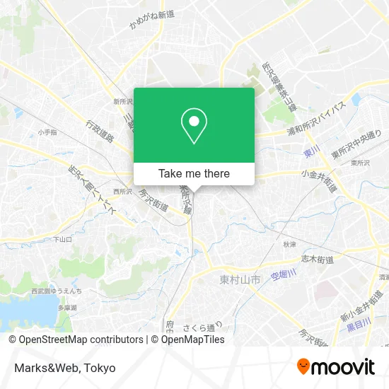 Marks&Web map