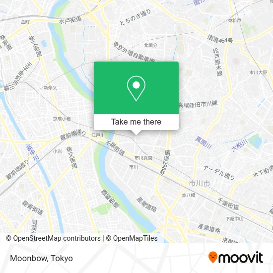 Moonbow map