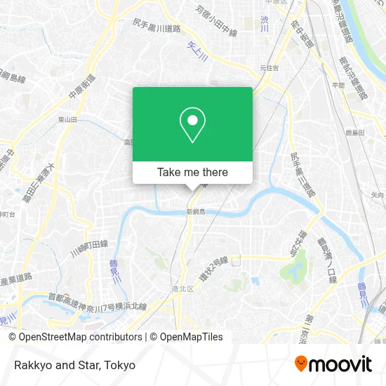 Rakkyo and Star map