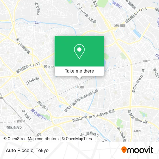 Auto Piccolo map