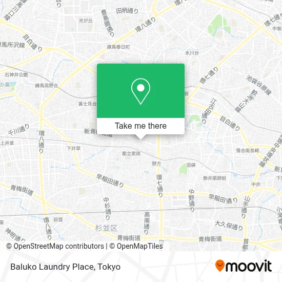 Baluko Laundry Place map