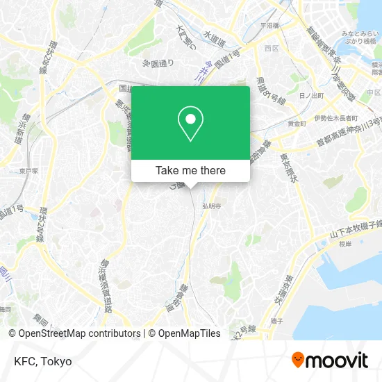 KFC map