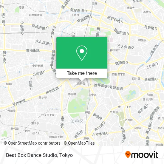 Beat Box Dance Studio map