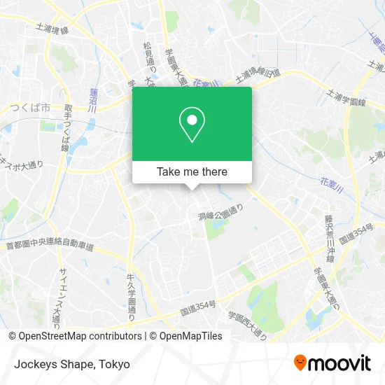 Jockeys Shape map
