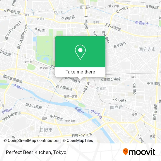 Perfect Beer Kitchen map