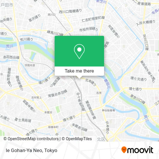 Ie Gohan-Ya Neo map