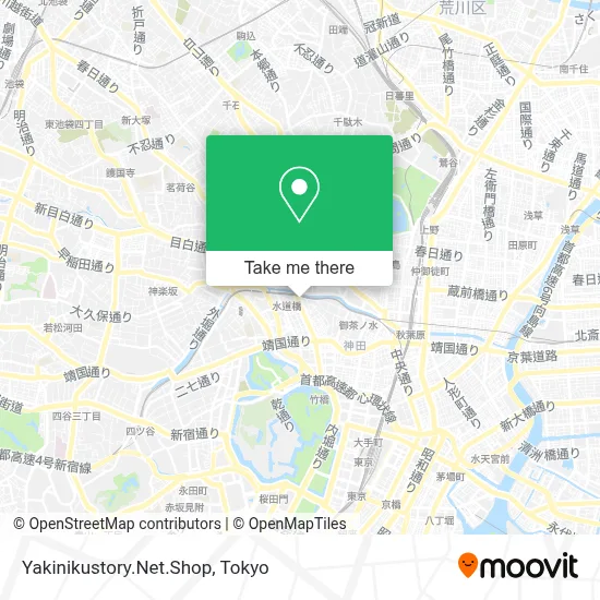 Yakinikustory.Net.Shop map