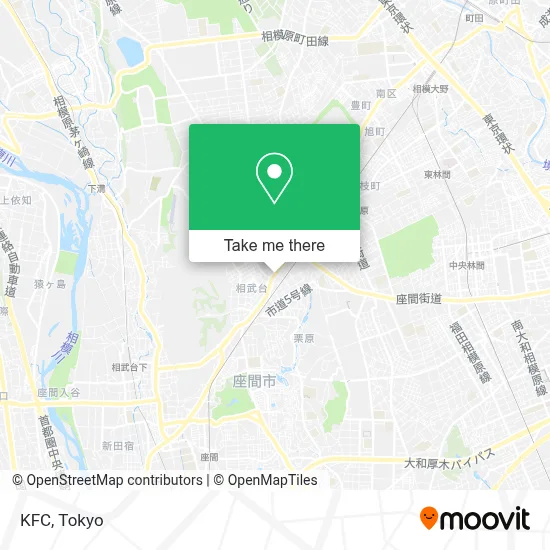KFC map