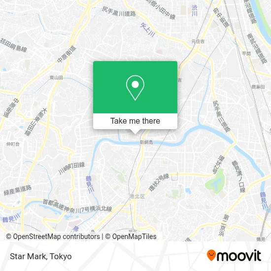 Star Mark map