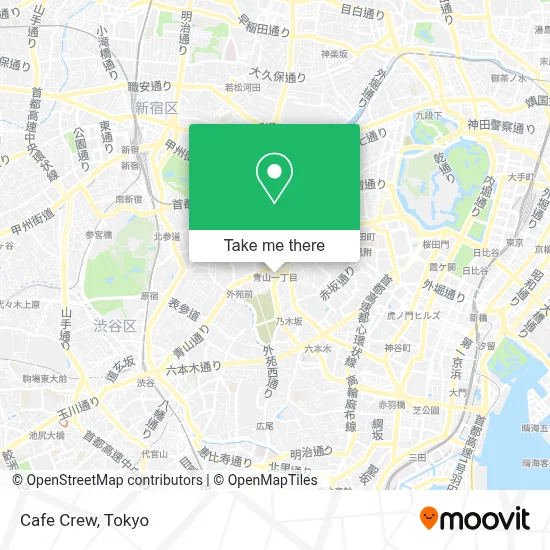 Cafe Crew map