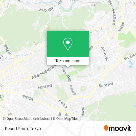 Resort Farm map