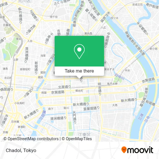 Chadol map