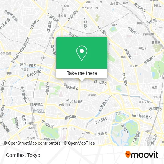 Comflex map