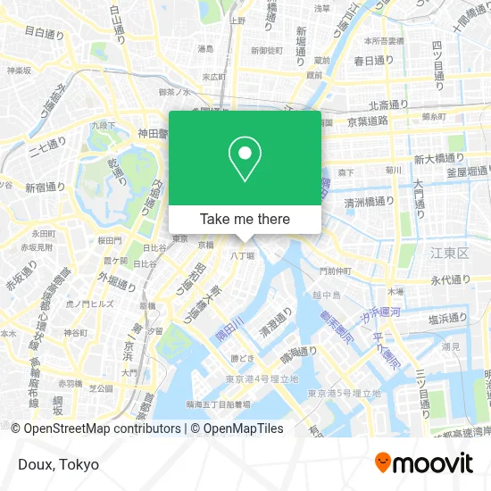 Doux map