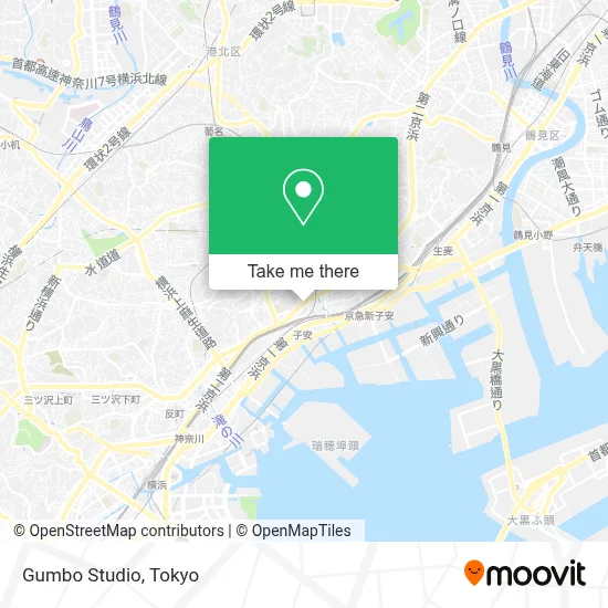 Gumbo Studio map