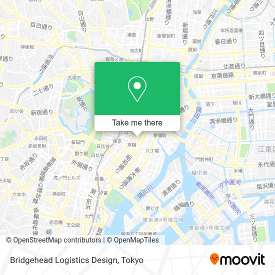 Bridgehead Logistics Design map