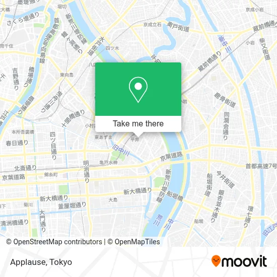 Applause map